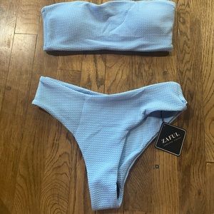 Baby blue bikini
